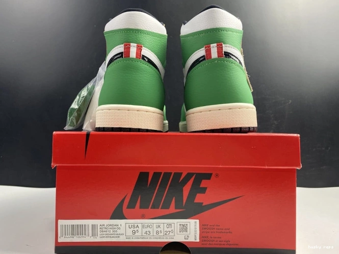 Cheap Husky Air DB4612-300 Retro Lucky Green Jordan High 1 0815